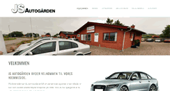 Desktop Screenshot of js-autogaarden.dk